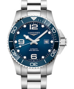 Đồng Hồ Longines L3.782.4.96.6 - HydroConquest 43 mm - Automatic - Steel And Ceramic - BraceletĐồng Hồ Longines L3.782.4.96.6 - HydroConquest 43 mm - Automatic - Steel And Ceramic - Bracelet