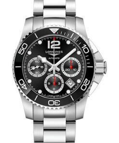 Đồng Hồ Longines L3.783.4.56.6 - HydroConquest 41 mm - Automatic - Steel And Ceramic - BraceletĐồng Hồ Longines L3.783.4.56.6 - HydroConquest 41 mm - Automatic - Steel And Ceramic - Bracelet