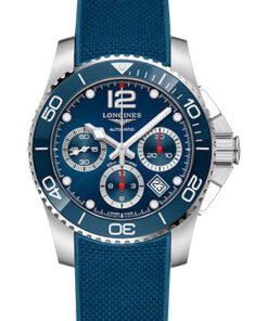 Đồng Hồ Longines L3.783.4.96.9 - HydroConquest 41 mm - Automatic - Steel And Ceramic - Rubber StrapĐồng Hồ Longines L3.783.4.96.9 - HydroConquest 41 mm - Automatic - Steel And Ceramic - Rubber Strap