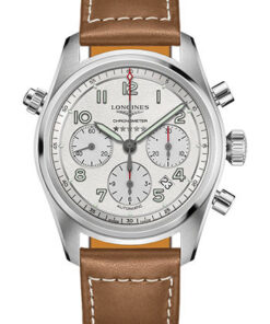 Đồng Hồ Longines L3.820.4.73.2 - Spirit 42 mm - Chronograph - Leather StrapĐồng Hồ Longines L3.820.4.73.2 - Spirit 42 mm - Chronograph - Leather Strap