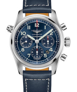 Đồng Hồ Longines L3.820.4.93.0 - Spirit 42 mm - Chronograph - Leather StrapĐồng Hồ Longines L3.820.4.93.0 - Spirit 42 mm - Chronograph - Leather Strap