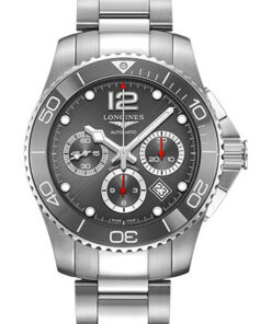 Đồng Hồ Longines L3.883.4.76.6 - HydroConquest 43 mm - Automatic - Steel And Ceramic - BraceletĐồng Hồ Longines L3.883.4.76.6 - HydroConquest 43 mm - Automatic - Steel And Ceramic - Bracelet