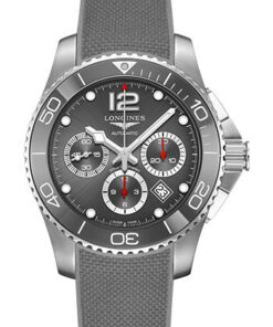 Đồng Hồ Longines L3.883.4.76.9 - HydroConquest 43 mm - Automatic - Steel And Ceramic - Rubber StrapĐồng Hồ Longines L3.883.4.76.9 - HydroConquest 43 mm - Automatic - Steel And Ceramic - Rubber Strap