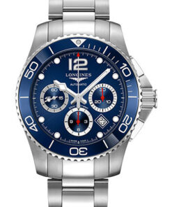 Đồng Hồ Longines L3.883.4.96.6 - HydroConquest 43 mm - Automatic - Steel And Ceramic - BraceletĐồng Hồ Longines L3.883.4.96.6 - HydroConquest 43 mm - Automatic - Steel And Ceramic - Bracelet