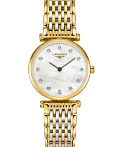 Đồng Hồ Longines L4.209.2.87.7 - La Grande Classique de Longines 24 mm - Quartz - Yellow PVD - BraceletĐồng Hồ Longines L4.209.2.87.7 - La Grande Classique de Longines 24 mm - Quartz - Yellow PVD - Bracelet