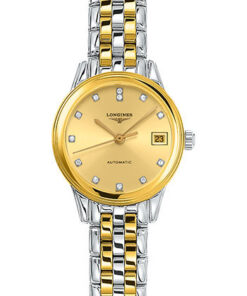 Đồng Hồ Longines L4.274.3.37.7 - Flagship 26 mm - Steel And Yellow PVD - BraceletĐồng Hồ Longines L4.274.3.37.7 - Flagship 26 mm - Steel And Yellow PVD - Bracelet
