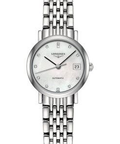Đồng Hồ Longines L4.309.4.87.6 - Elegant Collection 25.5 mm - Steel - BraceletĐồng Hồ Longines L4.309.4.87.6 - Elegant Collection 25.5 mm - Steel - Bracelet