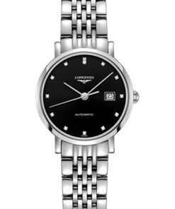 Đồng Hồ Longines L4.310.4.57.6 - Elegant Collection 29 mm - Steel - BraceletĐồng Hồ Longines L4.310.4.57.6 - Elegant Collection 29 mm - Steel - Bracelet