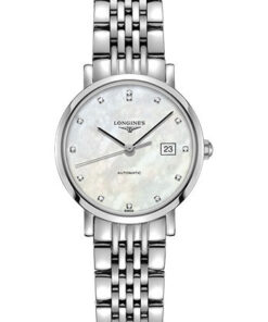 Đồng Hồ Longines L4.310.4.87.6 - Elegant Collection 29 mm - Steel - BraceletĐồng Hồ Longines L4.310.4.87.6 - Elegant Collection 29 mm - Steel - Bracelet