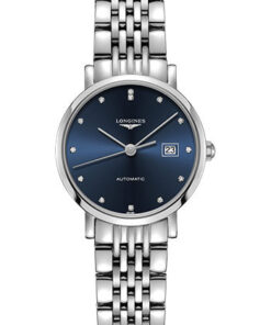 Đồng Hồ Longines L4.310.4.97.6 - Elegant Collection 29 mm - Steel - BraceletĐồng Hồ Longines L4.310.4.97.6 - Elegant Collection 29 mm - Steel - Bracelet