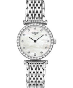 Đồng Hồ Longines L4.341.0.80.6 - La Grande Classique de Longines 24 mm - Quartz - Steel With Diamonds - BraceletĐồng Hồ Longines L4.341.0.80.6 - La Grande Classique de Longines 24 mm - Quartz - Steel With Diamonds - Bracelet