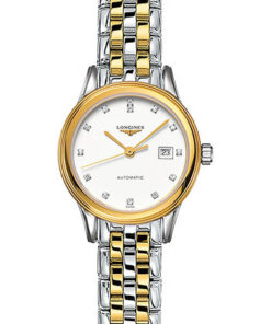Đồng Hồ Longines L4.374.3.27.7 - Flagship 30 mm - Steel And Yellow PVD - BraceletĐồng Hồ Longines L4.374.3.27.7 - Flagship 30 mm - Steel And Yellow PVD - Bracelet