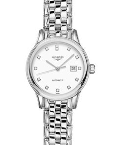 Đồng Hồ Longines L4.374.4.27.6 - Flagship 30 mm - Steel - BraceletĐồng Hồ Longines L4.374.4.27.6 - Flagship 30 mm - Steel - Bracelet