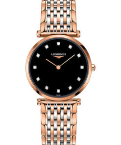 Đồng Hồ Longines L4.512.1.57.7 - La Grande Classique de Longines 29 mm - Quartz - Red PVD - BraceletĐồng Hồ Longines L4.512.1.57.7 - La Grande Classique de Longines 29 mm - Quartz - Red PVD - Bracelet