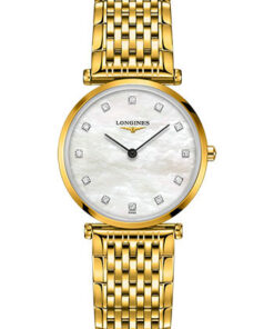 Đồng Hồ Longines L4.512.2.87.8 - La Grande Classique de Longines 29 mm - Quartz - Yellow PVD - BraceletĐồng Hồ Longines L4.512.2.87.8 - La Grande Classique de Longines 29 mm - Quartz - Yellow PVD - Bracelet