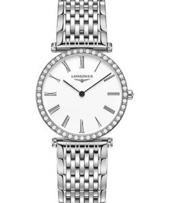 Đồng Hồ Longines L4.523.0.11.6 - La Grande Classique de Longines 29 mm - Quartz - Steel With Diamonds - BraceletĐồng Hồ Longines L4.523.0.11.6 - La Grande Classique de Longines 29 mm - Quartz - Steel With Diamonds - Bracelet