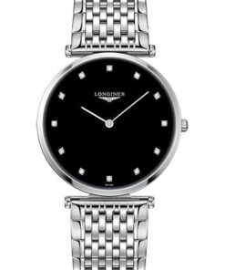 Đồng Hồ Longines L4.755.4.58.6 - La Grande Classique de Longines 36 mm - Quartz - Steel - BraceletĐồng Hồ Longines L4.755.4.58.6 - La Grande Classique de Longines 36 mm - Quartz - Steel - Bracelet