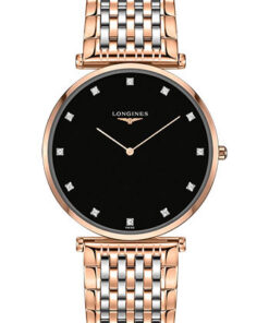 Đồng Hồ Longines L4.766.1.57.7 - La Grande Classique de Longines 37 mm - Quartz - Red PVD - BraceletĐồng Hồ Longines L4.766.1.57.7 - La Grande Classique de Longines 37 mm - Quartz - Red PVD - Bracelet