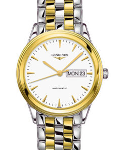 Đồng Hồ Longines L4.899.3.22.7 - Flagship 38.5 mm - Steel And Yellow PVD - BraceletĐồng Hồ Longines L4.899.3.22.7 - Flagship 38.5 mm - Steel And Yellow PVD - Bracelet