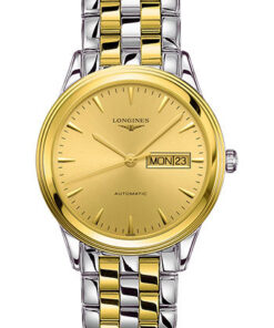 Đồng Hồ Longines L4.899.3.32.7 - Flagship 38.5 mm - Steel And Yellow PVD - BraceletĐồng Hồ Longines L4.899.3.32.7 - Flagship 38.5 mm - Steel And Yellow PVD - Bracelet