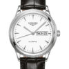Đồng Hồ Longines L4.899.4.12.2 - Flagship 38.5 mm - Steel - Alligator Strap