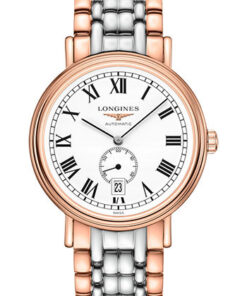 Đồng Hồ Longines L4.905.1.11.7 - Présence 40 mm - Automatic - Steel And Red PVD - BraceletĐồng Hồ Longines L4.905.1.11.7 - Présence 40 mm - Automatic - Steel And Red PVD - Bracelet