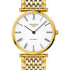 Đồng Hồ Longines L4.908.2.11.7 - La Grande Classique de Longines 36 mm - Automatic - Yellow PVD - Bracelet 2 L4 908 2 11 7