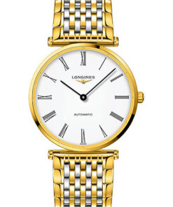 Đồng Hồ Longines L4.908.2.11.7 - La Grande Classique de Longines 36 mm - Automatic - Yellow PVD - BraceletĐồng Hồ Longines L4.908.2.11.7 - La Grande Classique de Longines 36 mm - Automatic - Yellow PVD - Bracelet