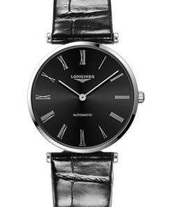 Đồng Hồ Longines L4.908.4.51.2 - La Grande Classique de Longines 36 mm - Automatic - Steel - Alligator StrapĐồng Hồ Longines L4.908.4.51.2 - La Grande Classique de Longines 36 mm - Automatic - Steel - Alligator Strap