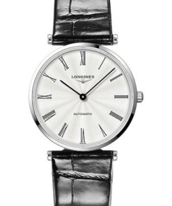 Đồng Hồ Longines L4.908.4.71.2 - La Grande Classique de Longines 36 mm - Automatic - Steel - Alligator StrapĐồng Hồ Longines L4.908.4.71.2 - La Grande Classique de Longines 36 mm - Automatic - Steel - Alligator Strap