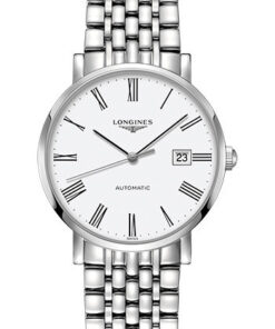 Đồng Hồ Longines L4.910.4.11.6 - Elegant Collection 39 mm - Steel - BraceletĐồng Hồ Longines L4.910.4.11.6 - Elegant Collection 39 mm - Steel - Bracelet
