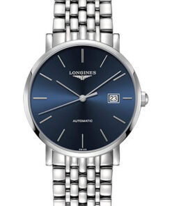 Đồng Hồ Longines L4.910.4.92.6 - Elegant Collection 39 mm - Steel - BraceletĐồng Hồ Longines L4.910.4.92.6 - Elegant Collection 39 mm - Steel - Bracelet