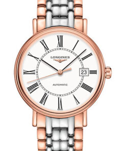 Đồng Hồ Longines L4.922.1.11.7 - Présence 40 mm - Automatic - Steel And Red PVD - BraceletĐồng Hồ Longines L4.922.1.11.7 - Présence 40 mm - Automatic - Steel And Red PVD - Bracelet