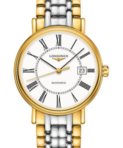 Đồng Hồ Longines L4.922.2.11.7 - Présence 40 mm - Automatic - Steel And Yellow PVD - BraceletĐồng Hồ Longines L4.922.2.11.7 - Présence 40 mm - Automatic - Steel And Yellow PVD - Bracelet