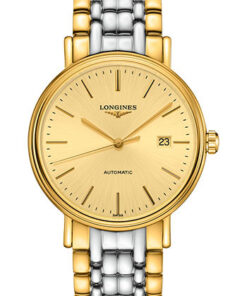 Đồng Hồ Longines L4.922.2.32.7 - Présence 40 mm - Automatic - Steel And Yellow PVD - BraceletĐồng Hồ Longines L4.922.2.32.7 - Présence 40 mm - Automatic - Steel And Yellow PVD - Bracelet