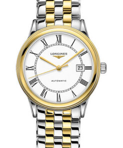 Đồng Hồ Longines L4.984.3.21.7 - Flagship 40 mm - Steel And Yellow PVD - BraceletĐồng Hồ Longines L4.984.3.21.7 - Flagship 40 mm - Steel And Yellow PVD - Bracelet
