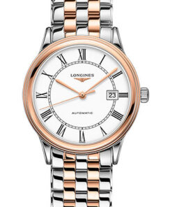 Đồng Hồ Longines L4.984.3.91.7 - Flagship 40 mm - Steel And Red PVD - BraceletĐồng Hồ Longines L4.984.3.91.7 - Flagship 40 mm - Steel And Red PVD - Bracelet