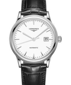 Đồng Hồ Longines L4.984.4.12.2 - Flagship 40 mm - Steel - Alligator StrapĐồng Hồ Longines L4.984.4.12.2 - Flagship 40 mm - Steel - Alligator Strap