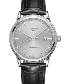 Đồng Hồ Longines L4.984.4.72.2 - Flagship 40 mm - Steel - Alligator StrapĐồng Hồ Longines L4.984.4.72.2 - Flagship 40 mm - Steel - Alligator Strap