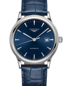 Đồng Hồ Longines L4.984.4.92.2 - Flagship 40 mm - Steel - Alligator StrapĐồng Hồ Longines L4.984.4.92.2 - Flagship 40 mm - Steel - Alligator Strap