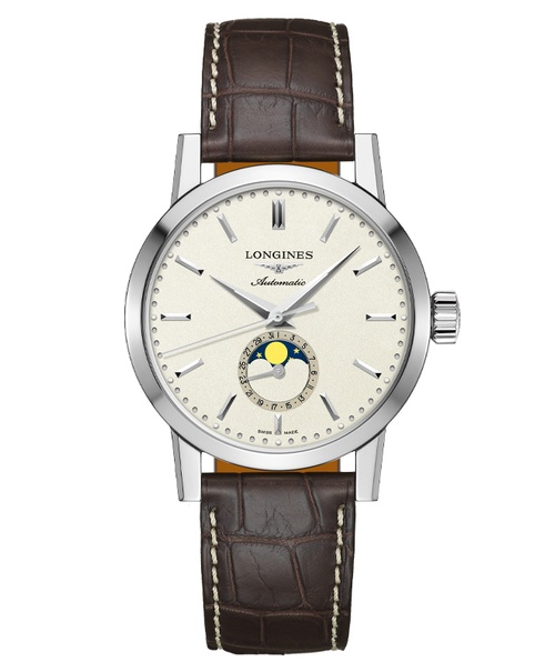 Đồng Hồ Longines L4.826.4.92.2 - 1832 40 mm Moon Phase 4 Đồng Hồ Longines L4.826.4.92.2 - 1832 40 mm Moon Phase