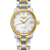 Đồng Hồ Longines L2.128.5.87.7 - Master Collection 25.5 mm - Steel And Yellow Gold Cap 200 - Bracelet 1 l2 128 5 87 7