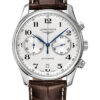 Đồng Hồ Longines L2.629.4.78.3 - Master Collection 40 mm - Chronograph - Steel - Alligator Strap 2 l2 629 4 78 3