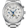 Đồng Hồ Longines L2.773.4.78.6 - Master Collection 42 mm - Moon Phase Chronograph - Steel - Bracelet 1 l2 773 4 78 6