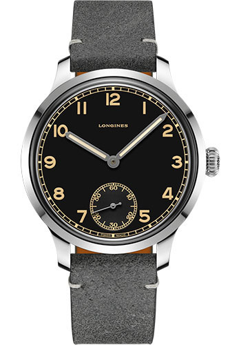 Đồng Hồ Longines L2.826.4.53.2 - Heritage Military 1938 3 Đồng Hồ Longines L2.826.4.53.2 - Heritage Military 1938