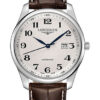 Đồng Hồ Longines L2.893.4.78.3 - Master Collection 42 mm - Steel - Alligator Strap 2 l2 893 4 78 3