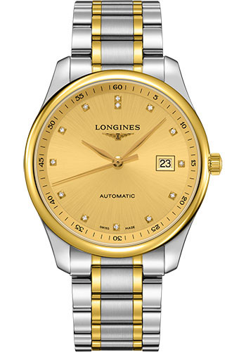 Đồng Hồ Longines L2.893.5.37.7 - Master Collection 42 mm - Steel And Yellow Gold Cap 200 - Bracelet 3 Đồng Hồ Longines L2.893.5.37.7 - Master Collection 42 mm - Steel And Yellow Gold Cap 200 - Bracelet