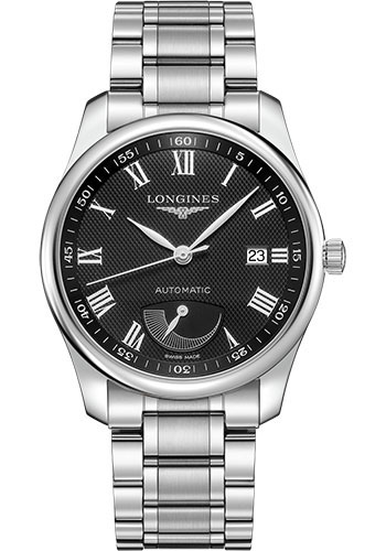 Đồng Hồ Longines L2.908.4.51.6 - Master Collection 40 mm - Power Reserve - Steel - Bracelet 3 Đồng Hồ Longines L2.908.4.51.6 - Master Collection 40 mm - Power Reserve - Steel - Bracelet