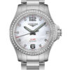 Đồng Hồ Longines L3.316.0.87.6 - Conquest V.H.P. 36 mm - Steel With Diamonds - Bracelet 2 l3 316 0 87 6