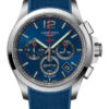 Đồng Hồ Longines L3.717.4.96.9 - Conquest V.H.P. 42 mm - Steel - Rubber Strap 2 l3 717 4 96 9
